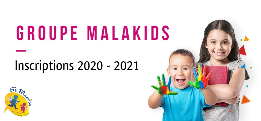Inscriptions 2020 - 2021 Pouponnière - Crèche - Maternelle - Primaire