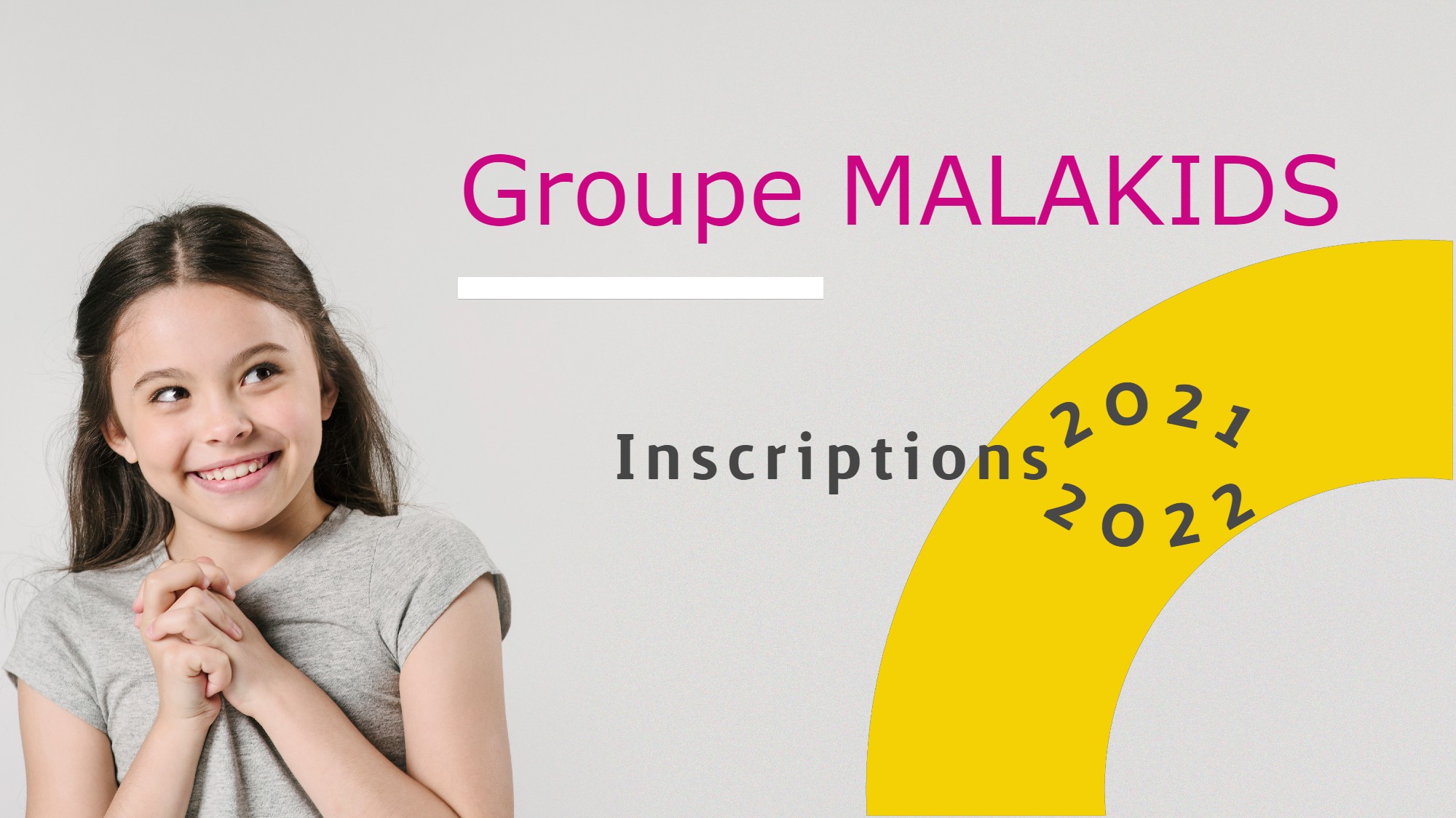 Inscriptions Crèche 2022